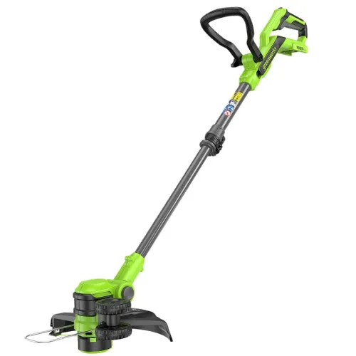 Триммер аккумуляторный Greenworks 30 см 24V G24LT301 2113207 с пластиковым ножом, без АКБ и ЗУ